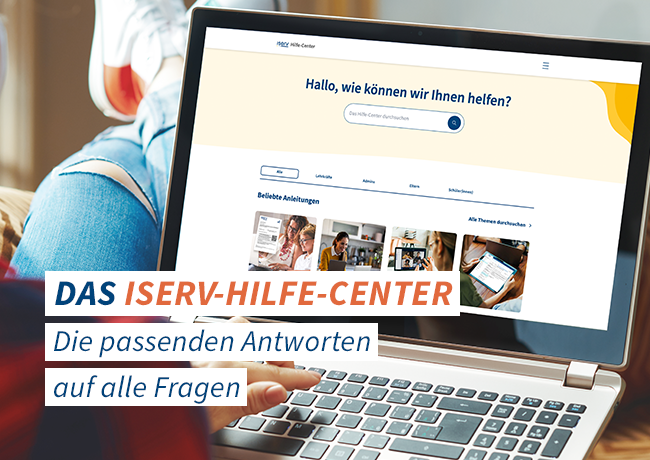 Teaser zum IServ-Hilfe-Center