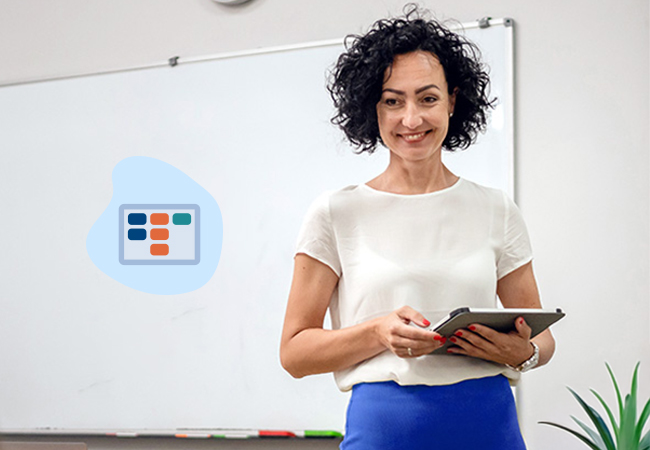 Teaser zu digitalen Pinnwänden