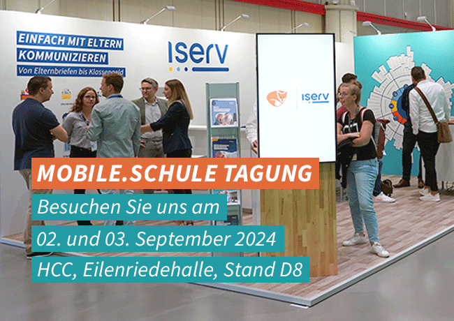 IServ auf der mobile.schule TAGUNG 2024